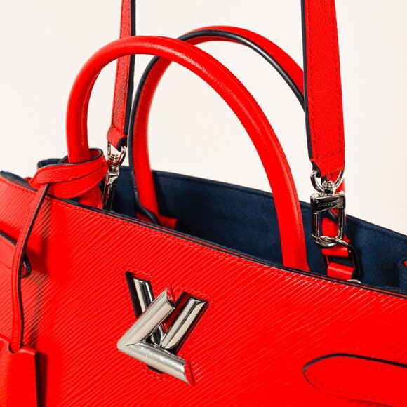 Louis Vuitton Twist Coquelicot Epi Leather Tote - Picture 8 of 16